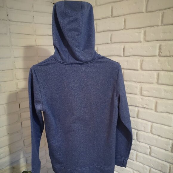 Puma Youth's Size Large (14-16) Royal Blue Terry Lined Straight Fit Hoodie - Picture 2 of 12